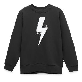 Rock 'n' Roll Gitarre Genre Musikstil - Kinder Premium Organic Sweatshirt - Schwarz - Vorne - AI Model Kid Female (0cm)