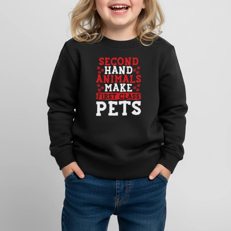Make first-class pets Kids Premium Organic Sweatshirt