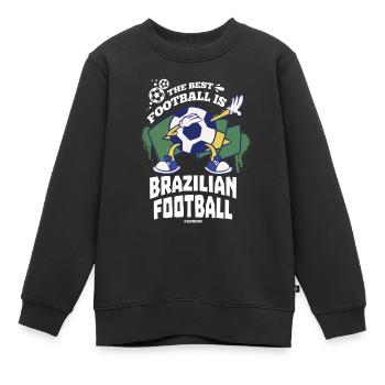 Brésil Rio de Janeiro Amérique du Sud Cadeau - Sweat Premium enfant bio - noir - Devant - AI Model Kid Female (0cm)