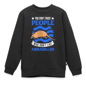 Tatou Cadeau Tatou - Sweat Premium enfant bio - noir - Devant - AI Model Kid Female (0cm)