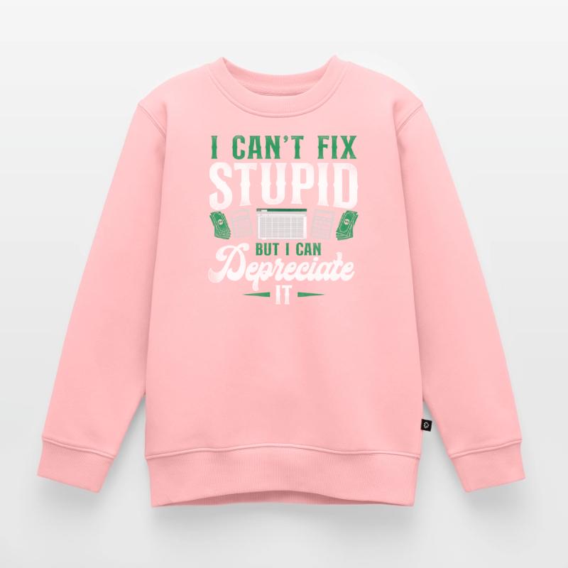 Comptable Comptable Comptable Comptabilité Sweat Premium enfant bio