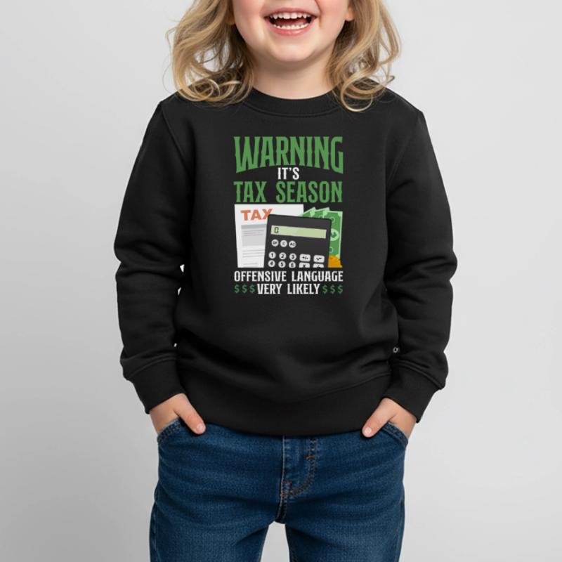Comptable Comptable Comptable Comptabilité Sweat Premium enfant bio