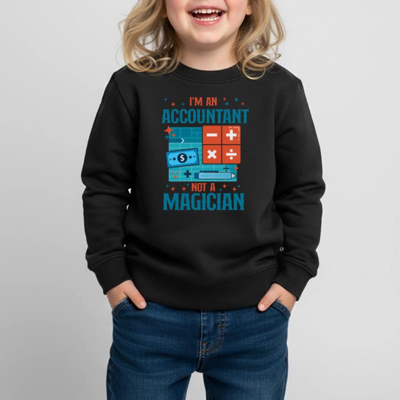 Comptable Comptable Comptable Comptabilité Sweat Premium enfant bio