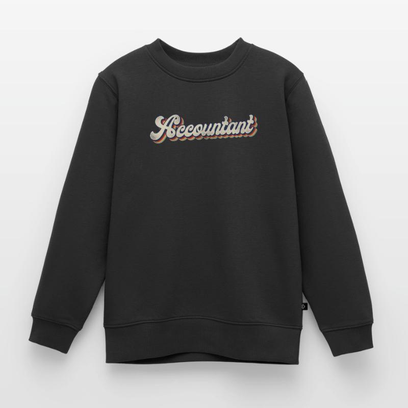 Comptable Comptable Comptable Comptabilité Sweat Premium enfant bio