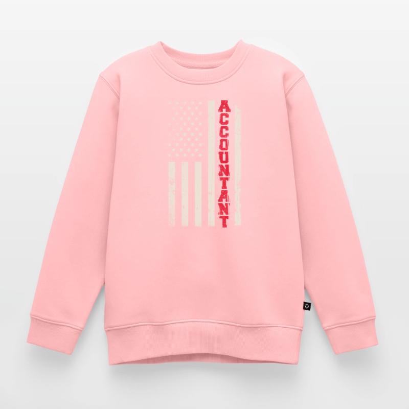 Comptable Comptable Comptable Comptabilité Sweat Premium enfant bio