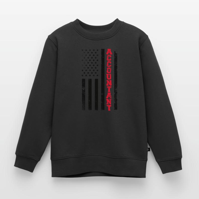 Comptable Comptable Comptable Comptabilité Sweat Premium enfant bio