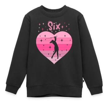 6. Geburstag Golf Golferin Mädchen Tochter - Kinder Premium Organic Sweatshirt - Schwarz - Vorne - AI Model Kid Female (0cm)