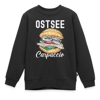 Ostsee Heimat Norddeutschland - Kinder Premium Organic Sweatshirt - Schwarz - Vorne - AI Model Kid Female (0cm)