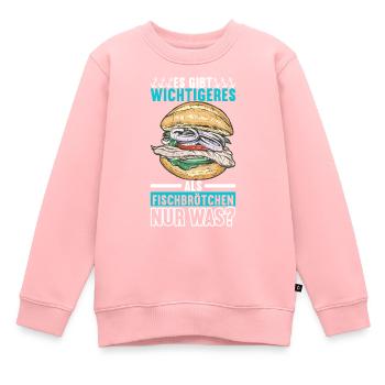 Ostsee Heimat Norddeutschland - Kinder Premium Organic Sweatshirt - Rosa - Vorne - AI Model Kid Female (0cm)