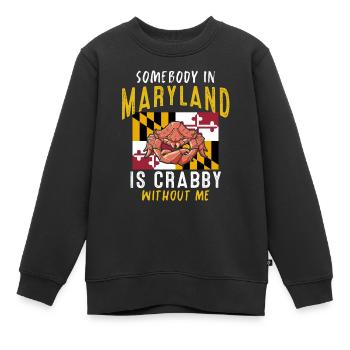 Krebs Tshirt Krabben Schrimps Skorpion Hummer - Kinder Premium Organic Sweatshirt - Schwarz - Vorne - AI Model Kid Female (0cm)