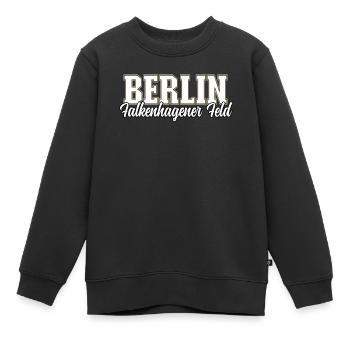 Berlin Falkenhagener Feld - Kinder Premium Organic Sweatshirt - Schwarz - Vorne - AI Model Kid Female (0cm)