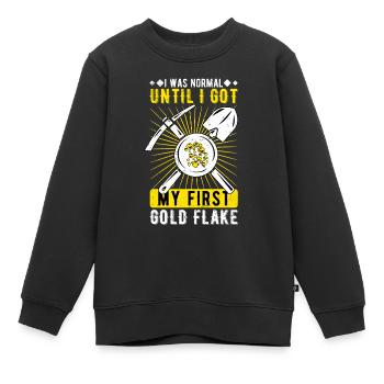 Gold Miners Gold Diggers Gold Seekers - Kids Premium Organic Sweatshirt - black - Front - AI Model Kid Female (0cm)