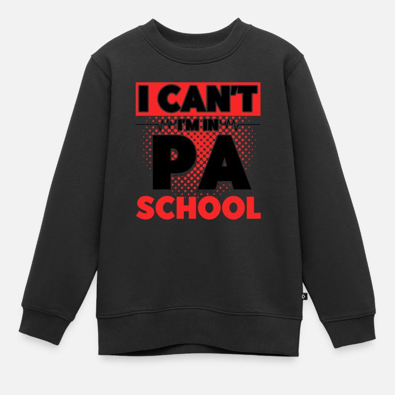 Medizinische Ausbildung Studium Vorklinik Geschenk - Kinder Premium Organic Sweatshirt - Schwarz