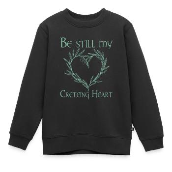 Antike Griechische Mythologie und Griechisches - Kinder Premium Organic Sweatshirt - Schwarz - Vorne - AI Model Kid Female (0cm)