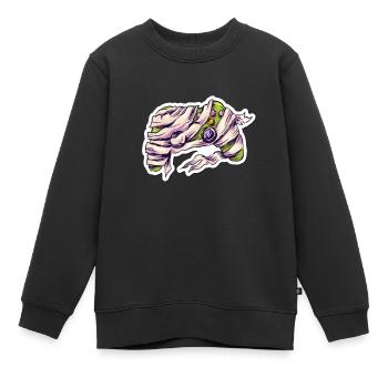 Mumie Joystick Controller Gamer - Kinder Premium Organic Sweatshirt - Schwarz - Vorne - AI Model Kid Female (0cm)