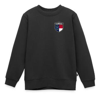 Caroline du Nord - Sweat Premium enfant bio - noir - Devant - AI Model Kid Female (0cm)