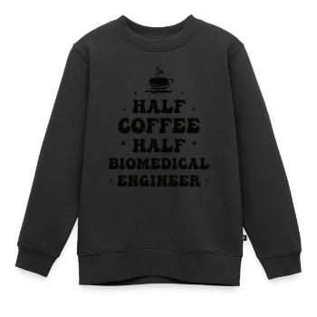 Stolzer Biomedizintechniker Biologie Forschung Bio - Kinder Premium Organic Sweatshirt - Schwarz - Vorne - AI Model Kid Female (0cm)