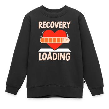 Erholung Laden Überlebender Erholen Patient - Kinder Premium Organic Sweatshirt - Schwarz - Vorne - AI Model Kid Female (0cm)