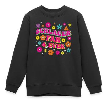Volksmusik Party Dorffest Ouftit Deutsche Schlager - Kinder Premium Organic Sweatshirt - Schwarz - Vorne - AI Model Kid Female (0cm)