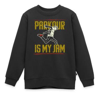 Parkour Free Running Traceur - Kinder Premium Organic Sweatshirt - Schwarz - Vorne - AI Model Kid Female (0cm)