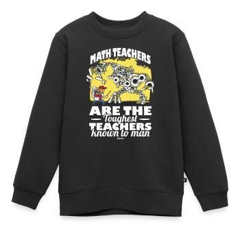 Mathematik - Kinder Premium Organic Sweatshirt - Schwarz - Vorne - AI Model Kid Female (0cm)
