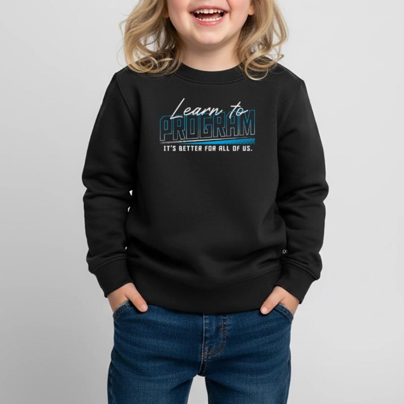 Programmeur de piratage de code binaire HTML Sweat Premium enfant bio