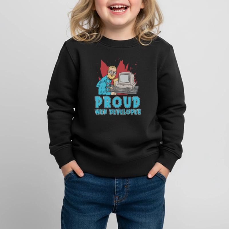 Web Developer Web Developer Web Developer Kids Premium Organic Sweatshirt