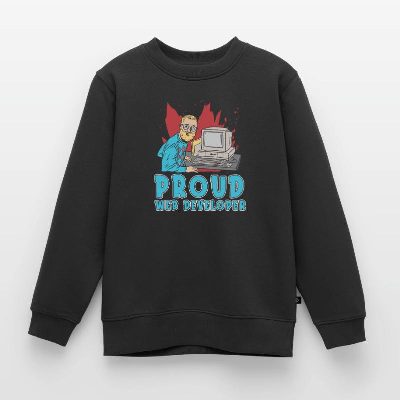 Web Developer Web Developer Web Developer Kids Premium Organic Sweatshirt