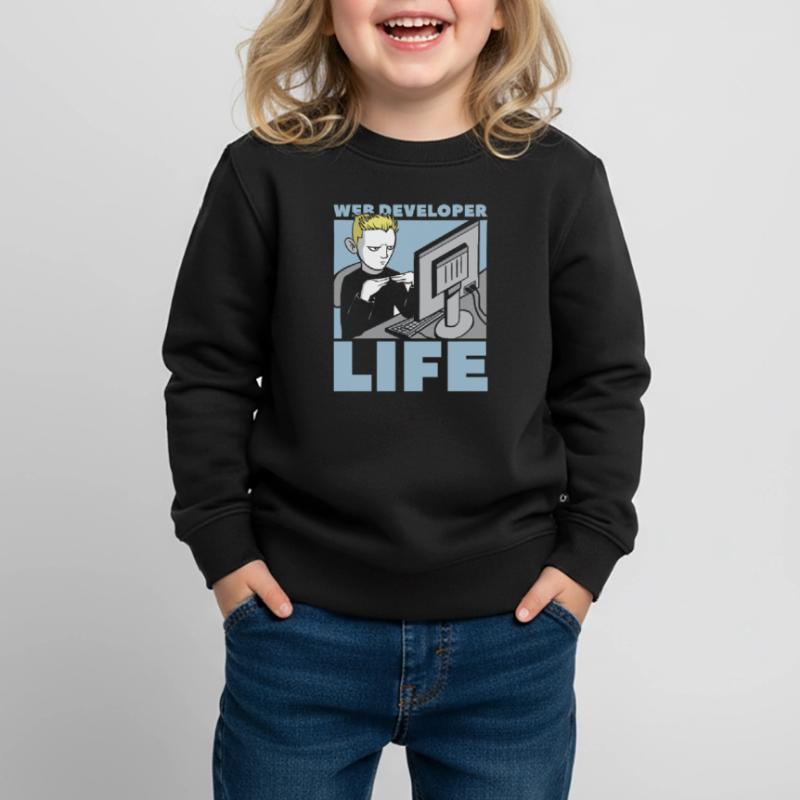 Web Developer Web Developer Web Developer Kids Premium Organic Sweatshirt
