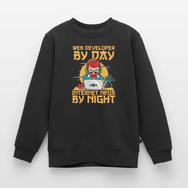 Web Developer Web Developer Web Developer Kids Premium Organic Sweatshirt