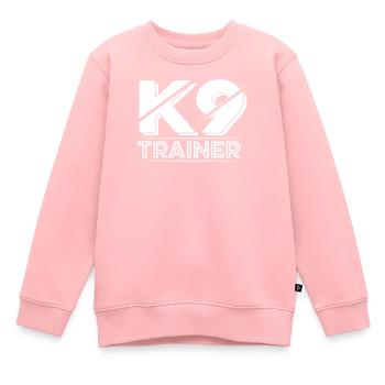 Hundetrainer Hundetrainer - Kinder Premium Organic Sweatshirt - Rosa - Vorne - AI Model Kid Female (0cm)