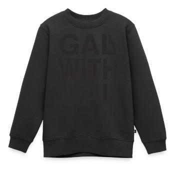 Gal with Mal - Belgischer Schäferhund Malinois - Kinder Premium Organic Sweatshirt - Schwarz - Vorne - AI Model Kid Female (0cm)