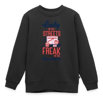 Comptable Comptable Comptable - Sweat Premium enfant bio - noir - Devant - AI Model Kid Female (0cm)