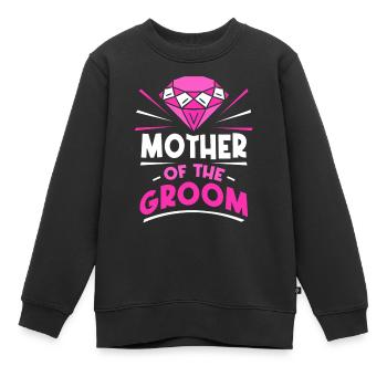 Fête de mariage du marié - Sweat Premium enfant bio - noir - Devant - AI Model Kid Female (0cm)