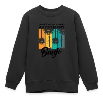 Beaucoup - Sweat Premium enfant bio - noir - Devant - AI Model Kid Female (0cm)