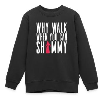 Danse du ventre Danseuse du ventre Danse Danseur Cadeau - Sweat Premium enfant bio - noir - Devant - AI Model Kid Female (0cm)