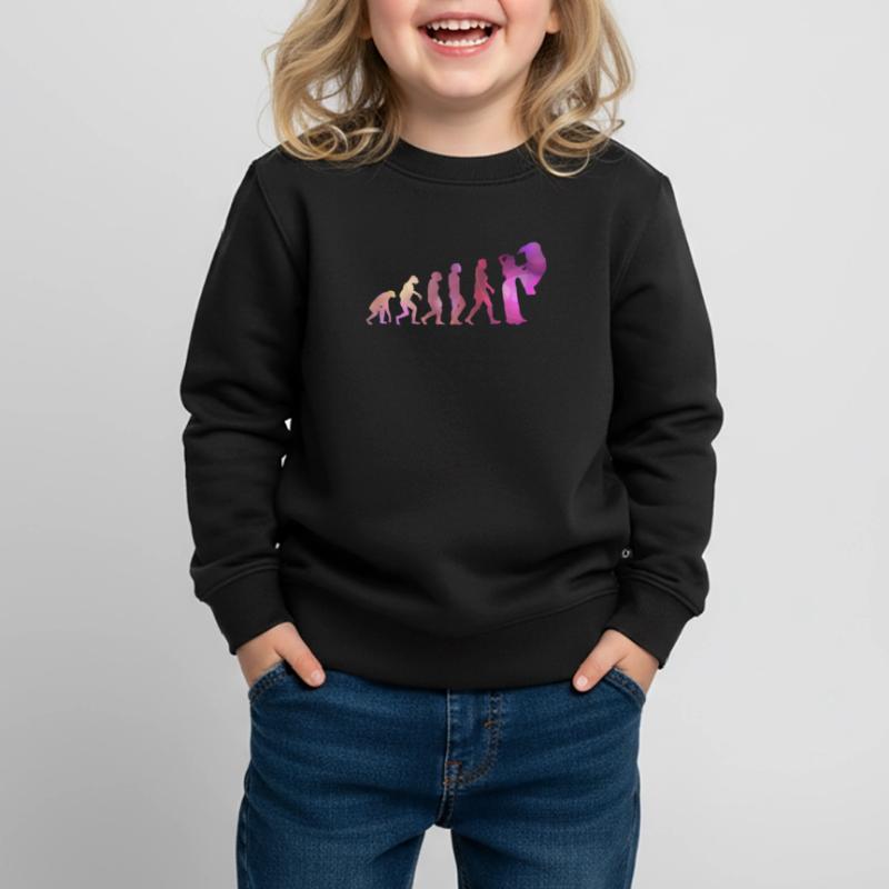 Évolution de la danseuse du ventre - Danseuse de danse du ventre Sweat Premium enfant bio