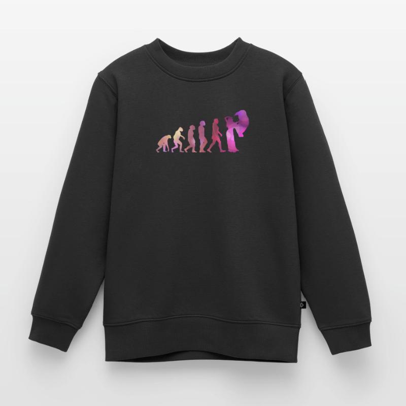Évolution de la danseuse du ventre - Danseuse de danse du ventre Sweat Premium enfant bio
