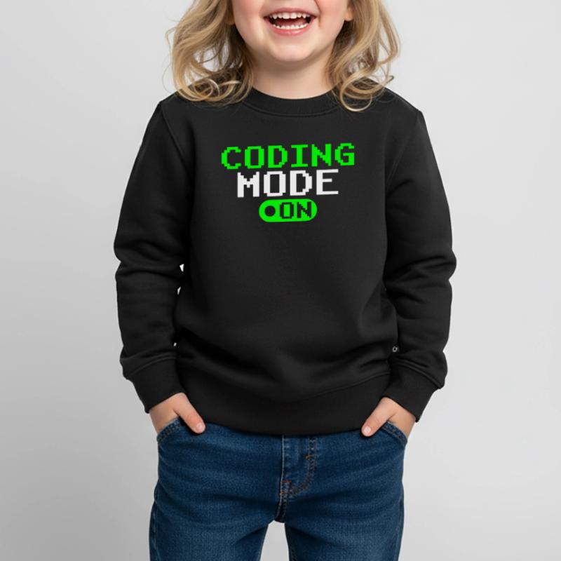 Codeur de codage Mode de programmation A Codeur Sweat Premium enfant bio