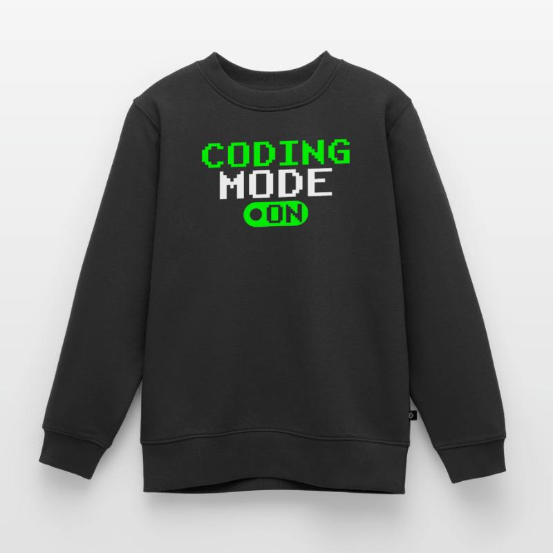 Codeur de codage Mode de programmation A Codeur Sweat Premium enfant bio