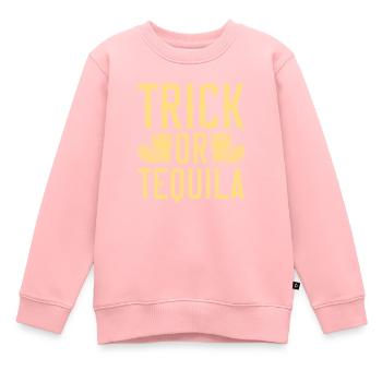 Halloween - Sweat Premium enfant bio - rose - Devant - AI Model Kid Female (0cm)