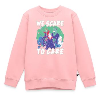Halloween - Sweat Premium enfant bio - rose - Devant - AI Model Kid Female (0cm)