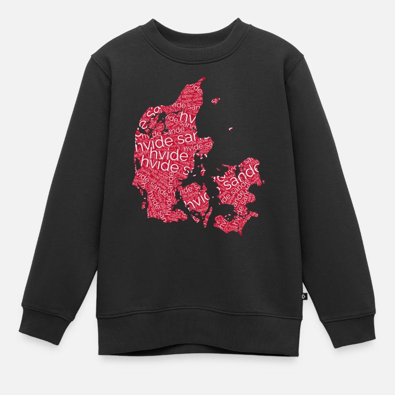 Hvide Sande - Sweat Premium enfant bio - noir