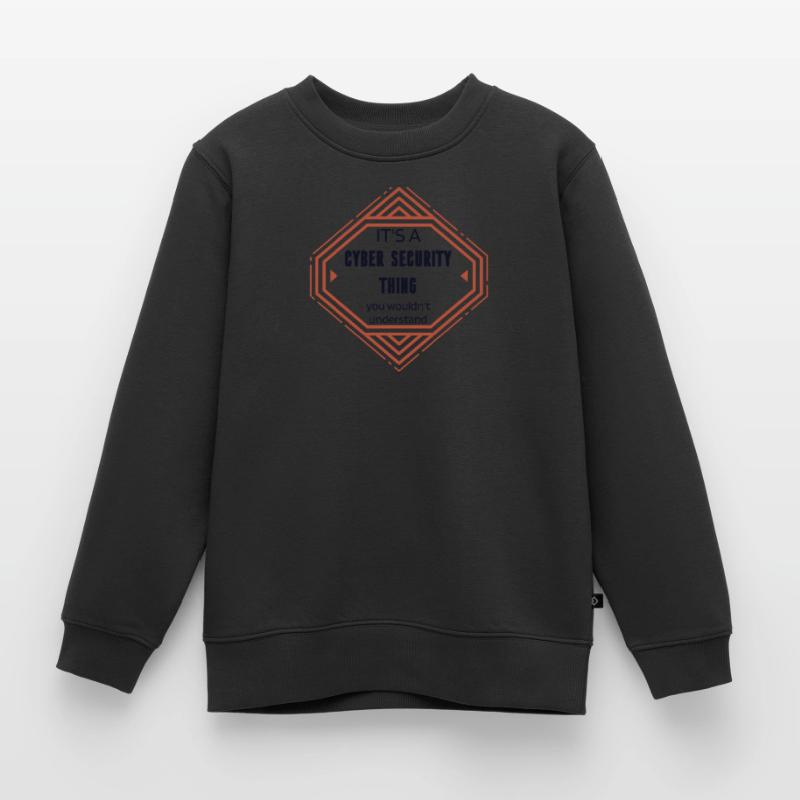 Cybersecurity - IT Security Computer Scientist Kids Premium Organic Sweatshirt