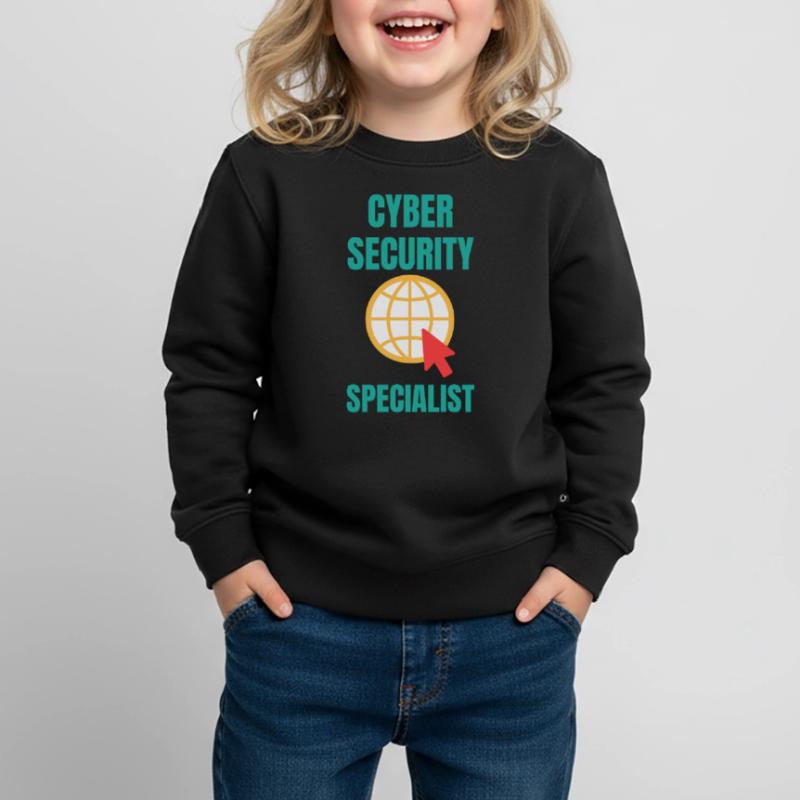Cybersecurity - IT Security Computer Scientist Kids Premium Organic Sweatshirt