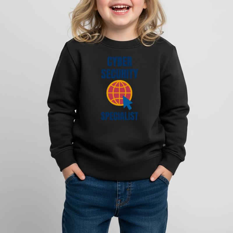 Cybersecurity - IT Security Computer Scientist Kids Premium Organic Sweatshirt
