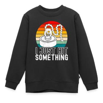 Magnet Fischer Magnet Fischen - Kinder Premium Organic Sweatshirt - Schwarz - Vorne - AI Model Kid Female (0cm)