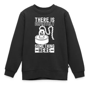 Magnet Fischer Magnet Fischen - Kinder Premium Organic Sweatshirt - Schwarz - Vorne - AI Model Kid Female (0cm)