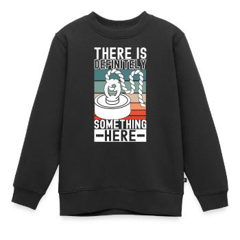 Magnet Fischer Magnet Fischen - Kinder Premium Organic Sweatshirt - Schwarz - Vorne - AI Model Kid Female (0cm)