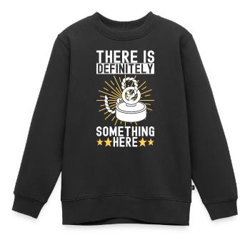 Magnet Fischer Magnet Fischen - Kinder Premium Organic Sweatshirt - Schwarz - Vorne - AI Model Kid Female (0cm)